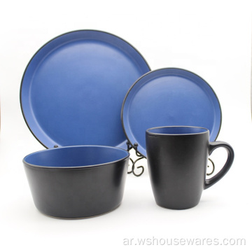 16pcs Ceramics Tableware مجموعة أدوات أوان مائدة جديدة